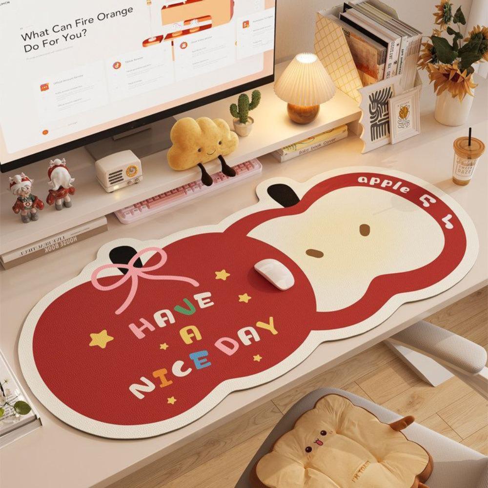 Cartoon Pattern Rubber Mouse Pad Large Size Computer Desk Protector New Keyboard Mice Mat Home