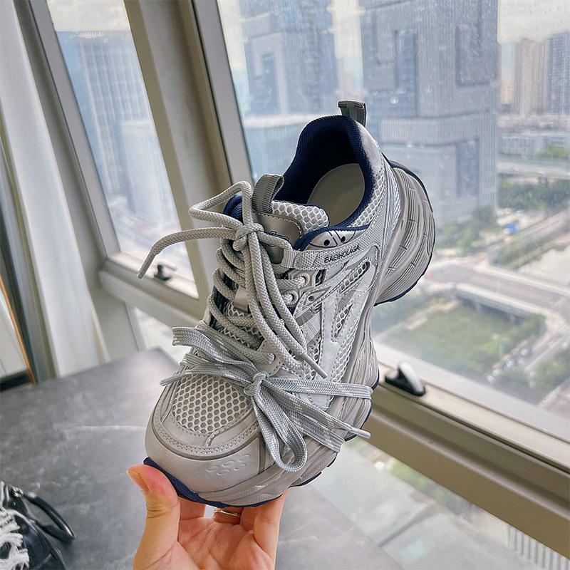 

Папины кроссовки 2025 осень новая обувь женская обувь универсальные повседневные увеличивающие рост туфли платформа беговые кроссовки 40