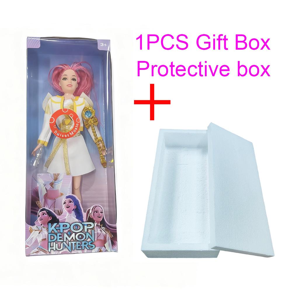Bestseller K-Pop Dämonenjäger 30cm Vinylpuppe - Überraschungs-Geburtstagsgeschenk für Mädchen (Rumi/Mira/Zoe)