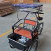 New Senior-Friendly Three-Wheeled Reverse Gear Tricycle: Foot-Powered Mobility for Elderly, Child Transport, and Goods Carrying.