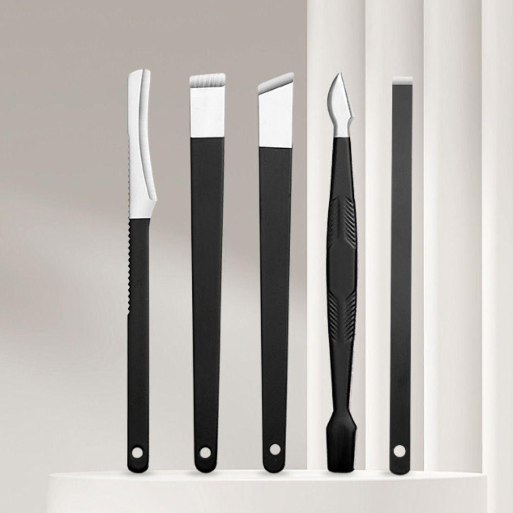 13/24pcs Anti-slip Design Stainless Steel Nail Clipper Set Sharp Pedicure Tool Kit  Facial Treatment