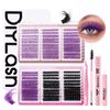 Color Diy Duo Hair Large Capacity Eyelash Book Natural Thick D Song Segmented False Eyelash Set