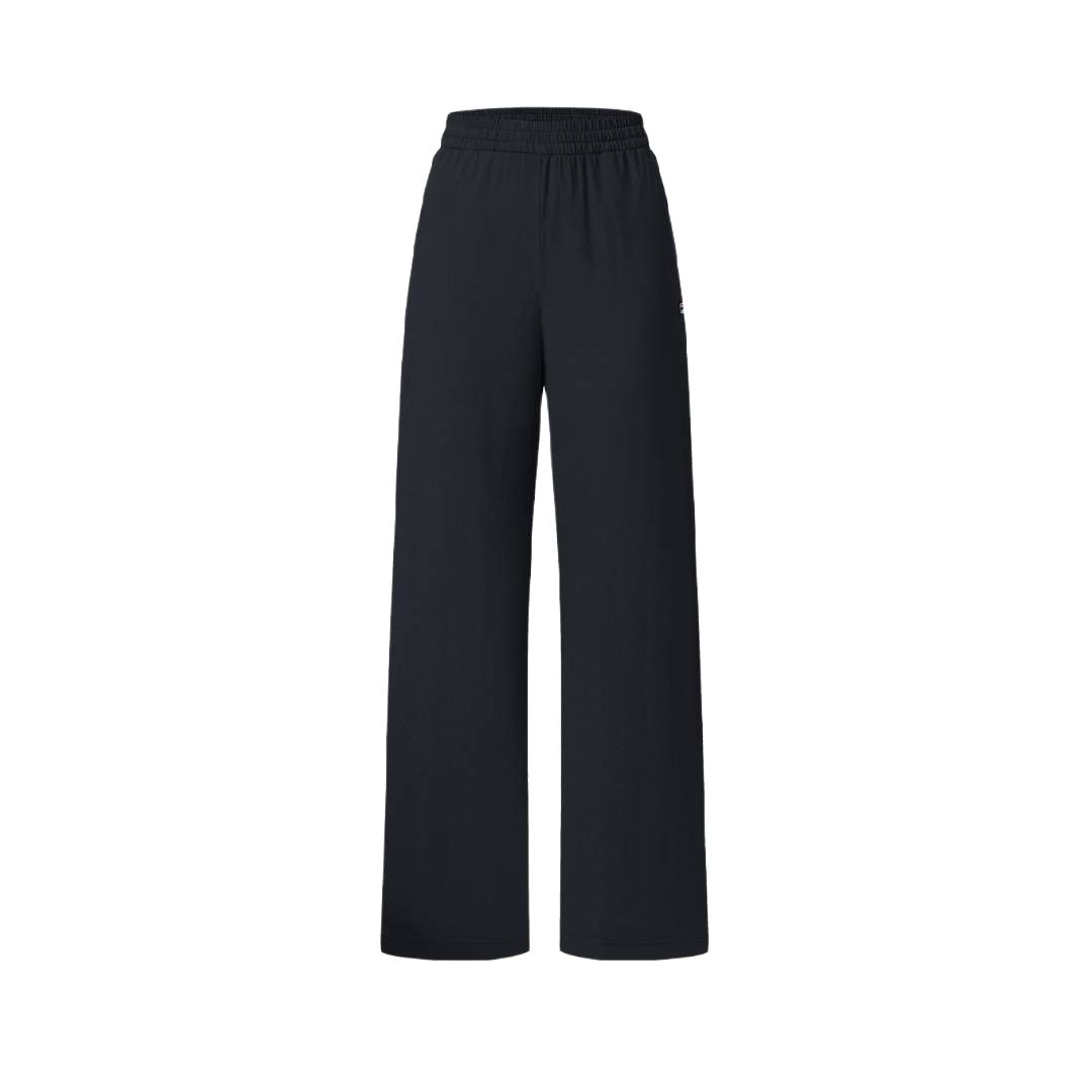 

FILA Tennis Antibacterial Loose Woven Lace-Up Casual Pants Women bottoms A11W623806F-NV L