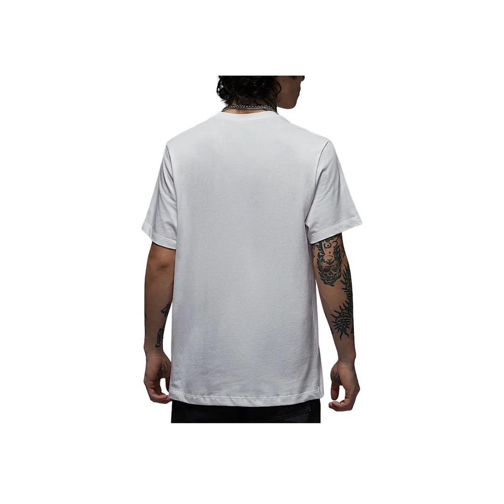 Jordan Luftig Einfach Bequem Mode Kurzarm T-Shirt Herren Oberteile Weiß Schwarz Fitness-Rot IB7354101