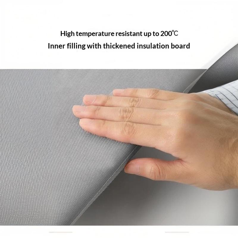 Ironing Mat Portable Folding Ironing Blanket Thick Heat Resistant Travel Clothes Protector Board Table Top Laundry Pad