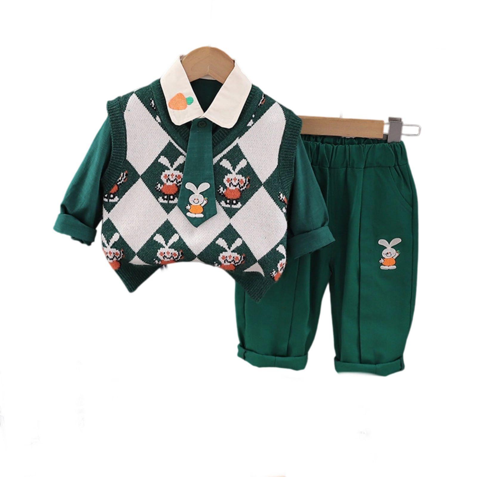 

Детский повседневный комплект с длинным рукавом, удобные наряды для повседневной носки 100