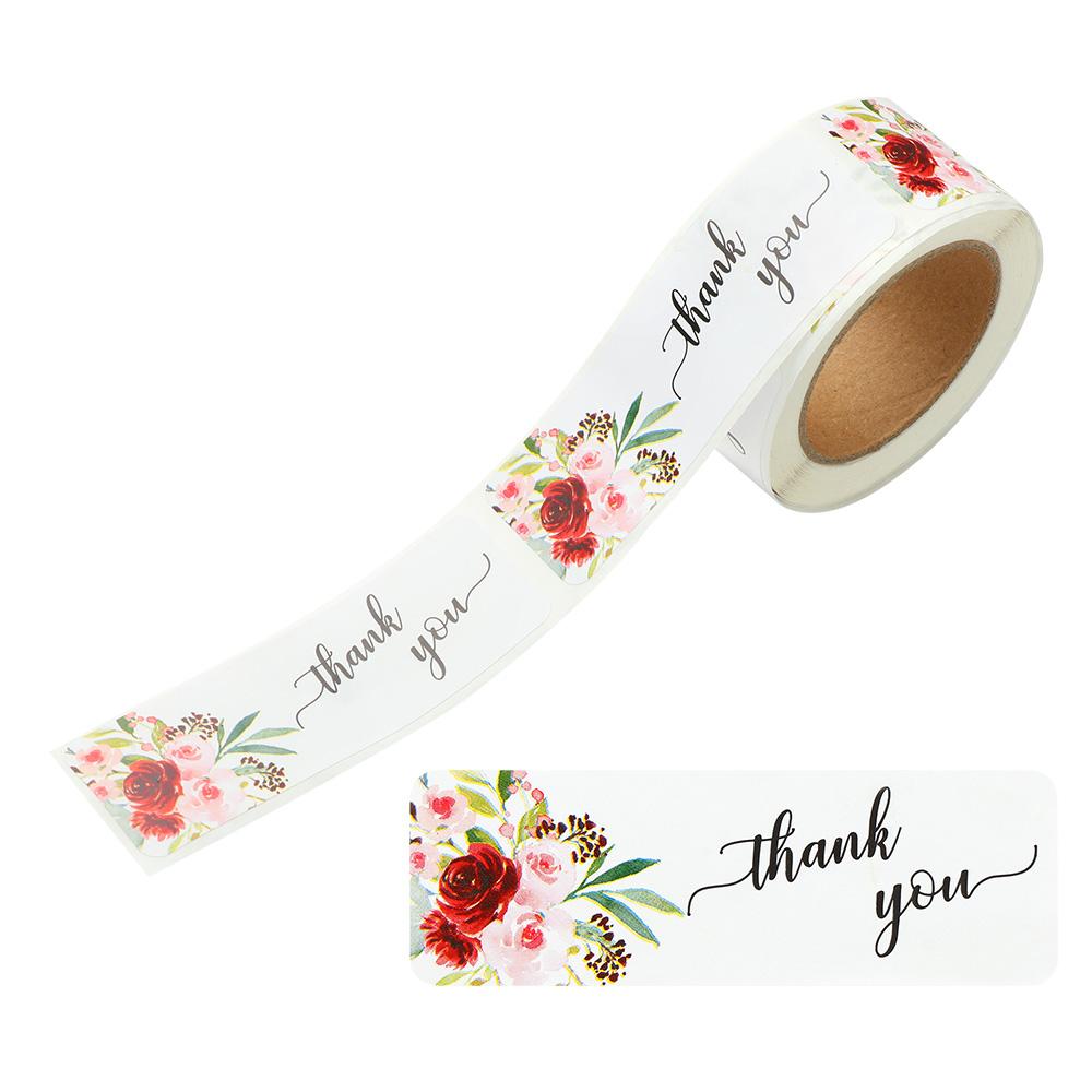 120PCS Thank You For Your Orders Stickers Sealing Labels Small Business Packaging Decals Gifts Wrapping Party Crafts Supplies