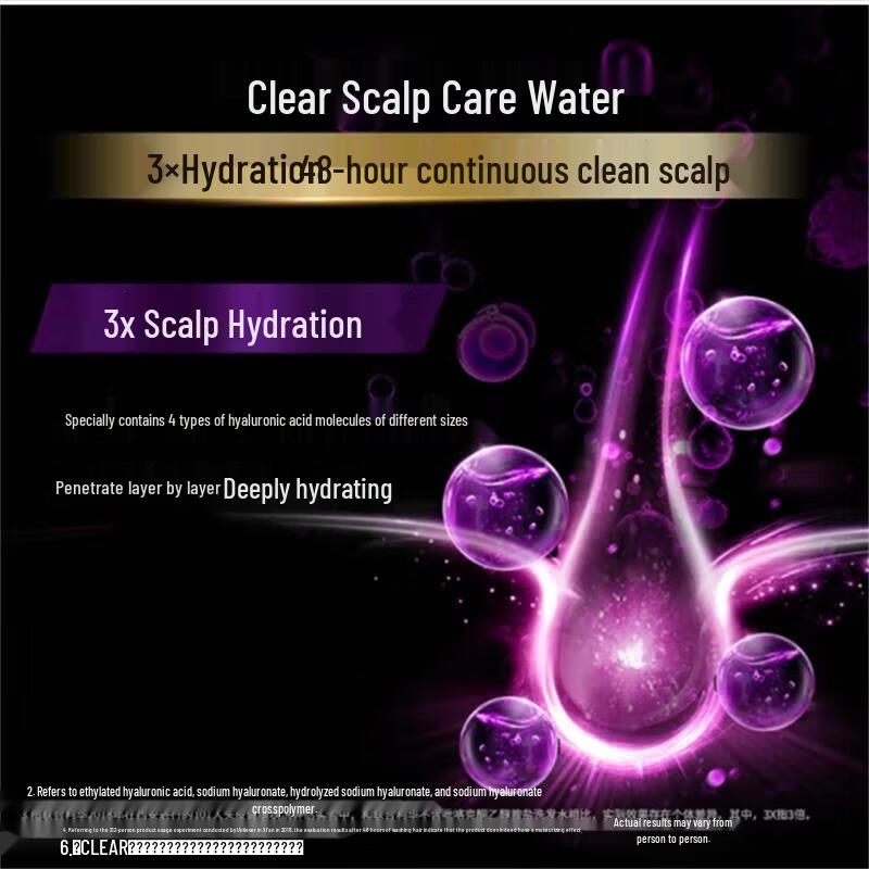 Clear Scalp Anti-Dandruff Hydrating Shampoo, 720g