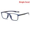 Photochromic Multifocal Reading Glasses Anti-Blue Light Presbyopia Eyeglasses Outdoor Sport Unisex Ultralight Diopter Eyeglasses