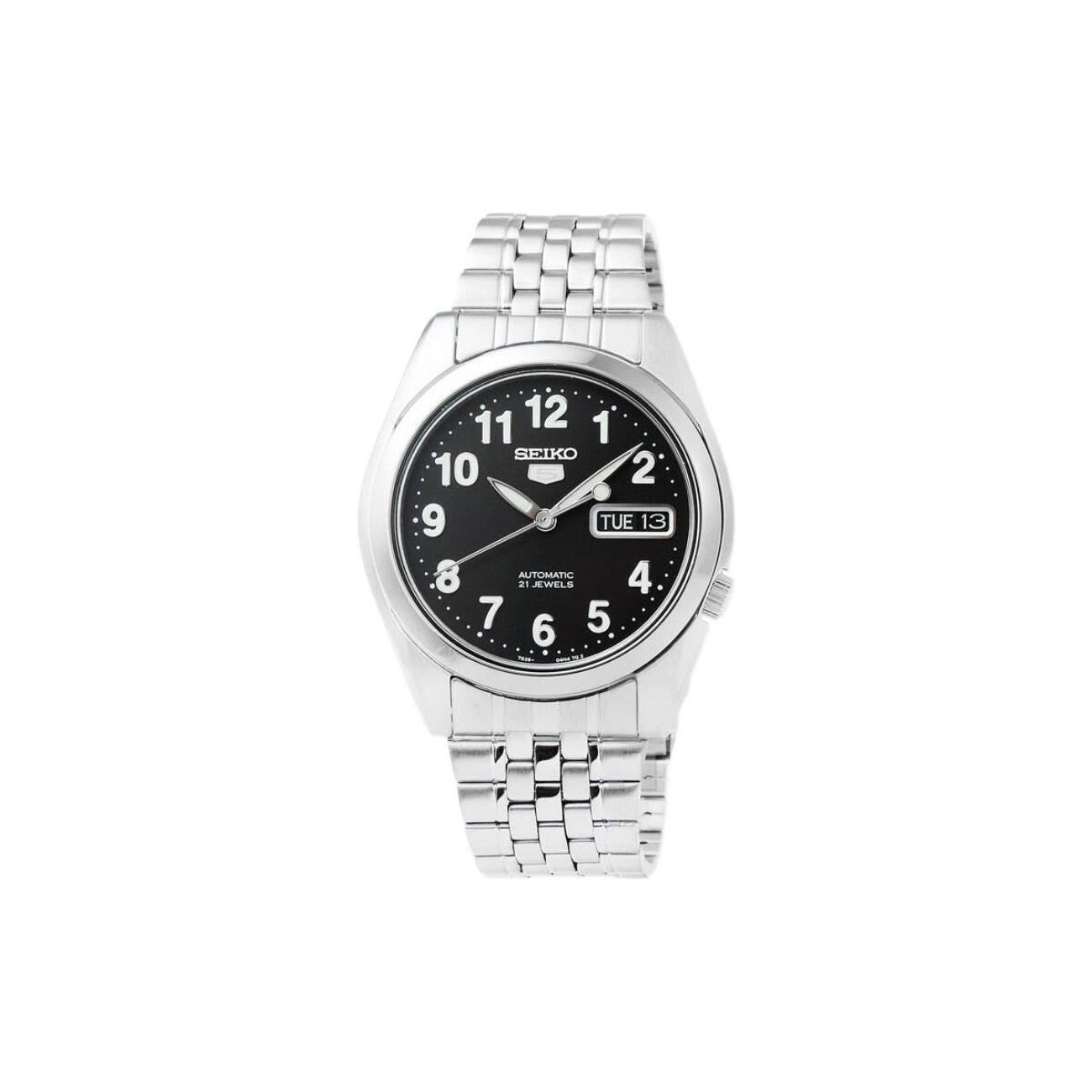 SEIKO 5 Automatic Mechanical Movement Watch Men s Watches Black Dial SNK381K1 SNK381K1 Black Dial