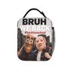 John Pork Tung Tung Tung Sahur Back to School Brainrot Gifts Lunch Bag  Lunch Box Picnic Cooler Bag Casual Thermal Lunch Bags