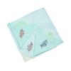 Elegant 60s Yarn Cotton Handkerchief with Butterfly Flower Lace Embroidery for Women