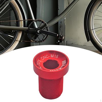 Perno de Brazo de Biela de Bicicleta Accesorios Piezas de Repuesto M15 Tornillo de Biela de Bicicleta para