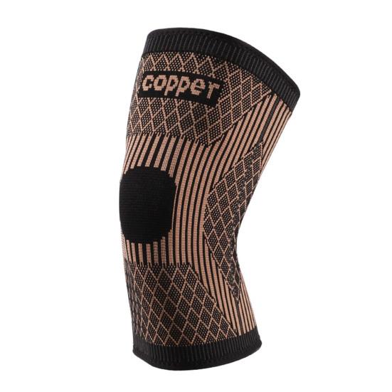 1Pc Knee Sleeve High Elastic Breathable Pressurization Knitting Knee Protection Knee Compression Sleeve