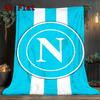 Napoli 2D Flat Pattern Flannel Blanket High Quality All Seasons Warmth and Comfort Perfect for Christmas Gifts.
