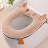 Four Season Universal Toilet Cover Toilet Seat Cushion Universal Zipper Style Household Toilet Seat Cushion Toilet Seat Cover