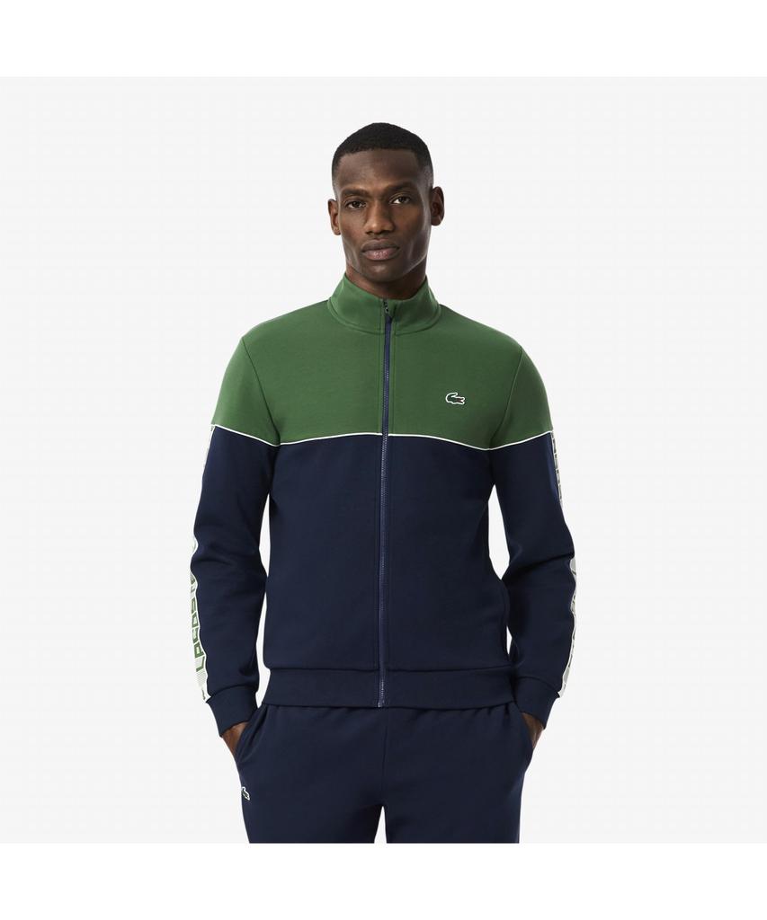 Lacoste Men'S Lettering Tennis Sweat Jacket Sh4751-55N 802