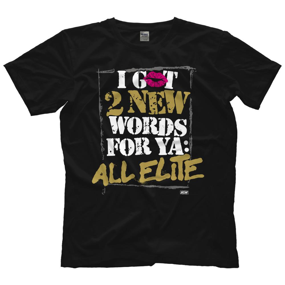 Billy Gunn  2 New Words AEW Official TShirt Unisex T-Shirt XXXL