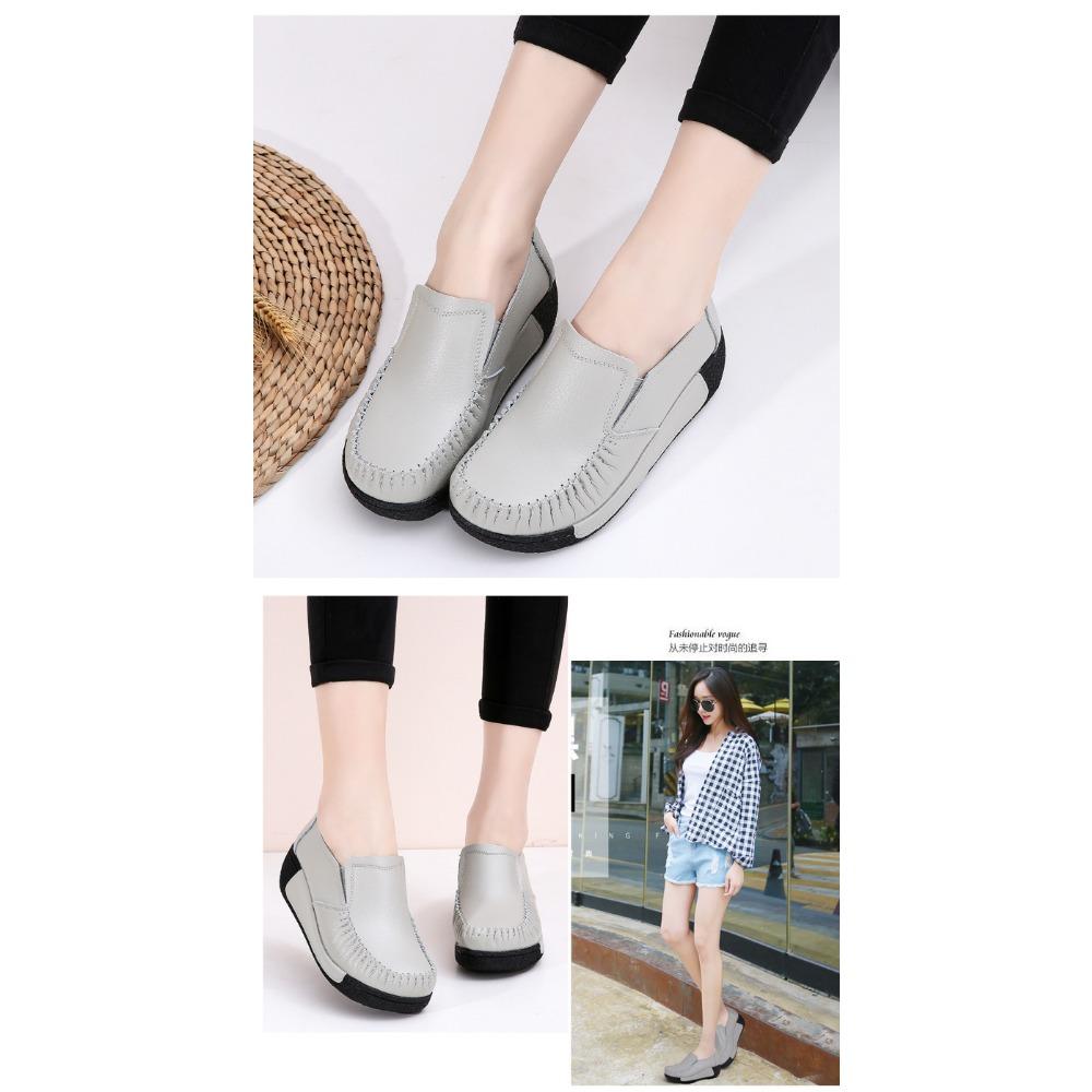 Ladies' Spring and Autumn Thick Soled Sports Shoes