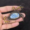 Pietersite Pendant Copper Wire Wrapped Gemstone Jewelry Handmade Pendants Pietersite Jewelry Copper Wire Wrap Pendant Bird Pendant For Gift