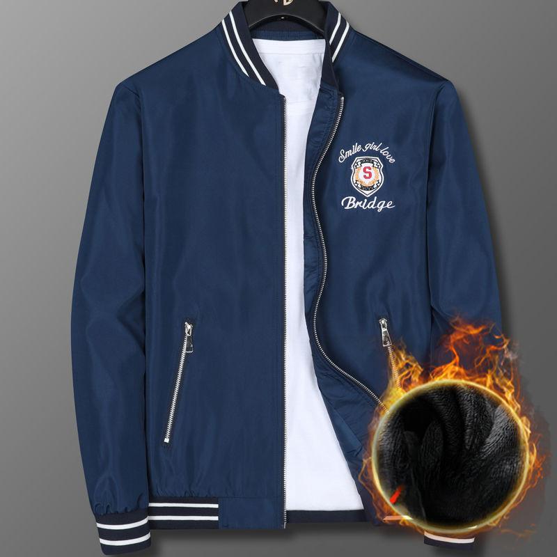 Men's Jacket Spring and Autumn Youth Large Size Versatile Handsome Thin Jacket Casual Trend Autumn