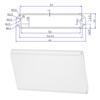 13x61 0mm Aluminum Alloy Enclosure Waterproof Instrument Project Case Box for Circuit Board GPS Decoder