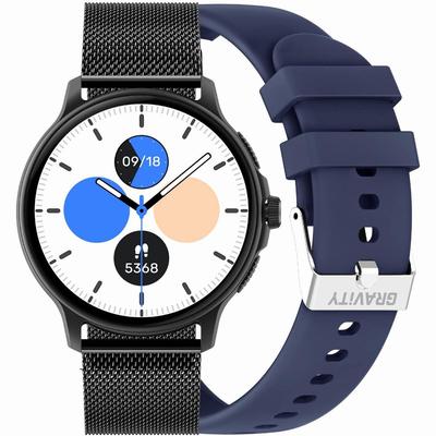 Smartwatch Unisex Gravity Gt12-2 - Bluetooth Calls, Additional Strap (Sg035B)