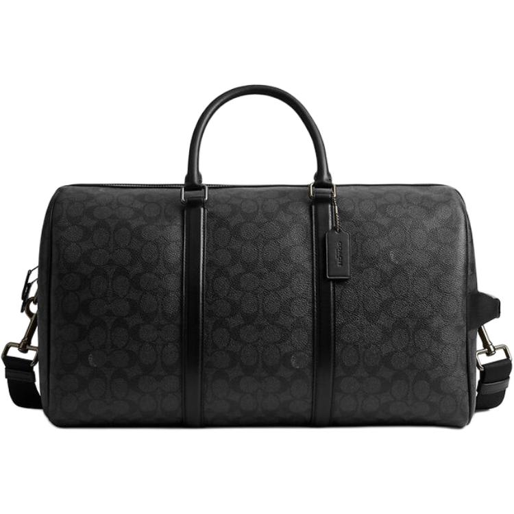 

Coach Venturer 45 Logo Print Large Travel Bag Women Travel Bag Black CAR76-QBMI5 Basic Set (Bag)