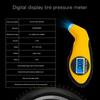 Car Bike Truck Air PSI Meter - Digital Tire Pressure Gauge with LCD Display Auto Accessory Portable Design