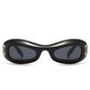  Popular European And American Concept Polygonal Wrapped Style With A Futuristic” Sunglasses Trendyy Sunglasses 8687