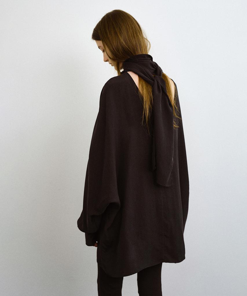 Bopeu Kael Cupro Scarf Top Dress