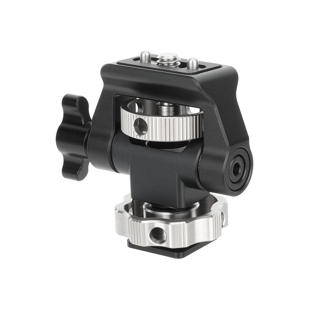 

HDRIG Snail Adjustable Pan-Tilt Monitor Mount with Hot Shoe Adapter 3847 чорний