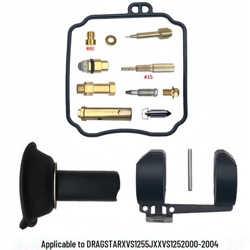 

DRAGSTAR XVS125 5JX Carburetor Repair Kit (2000-2004) Contact Customer Service
