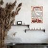Vintage Bakery Metal Tin Sign Wall Decor Kitchen Bar Art