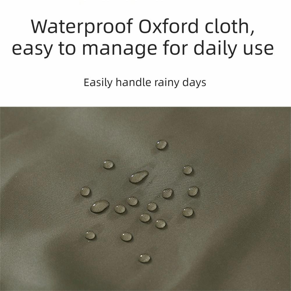 Oxford Cloth Baby Stroller Basket Water-proof Large Capacity Stroller Storage Bag Easy To Install Hard Board