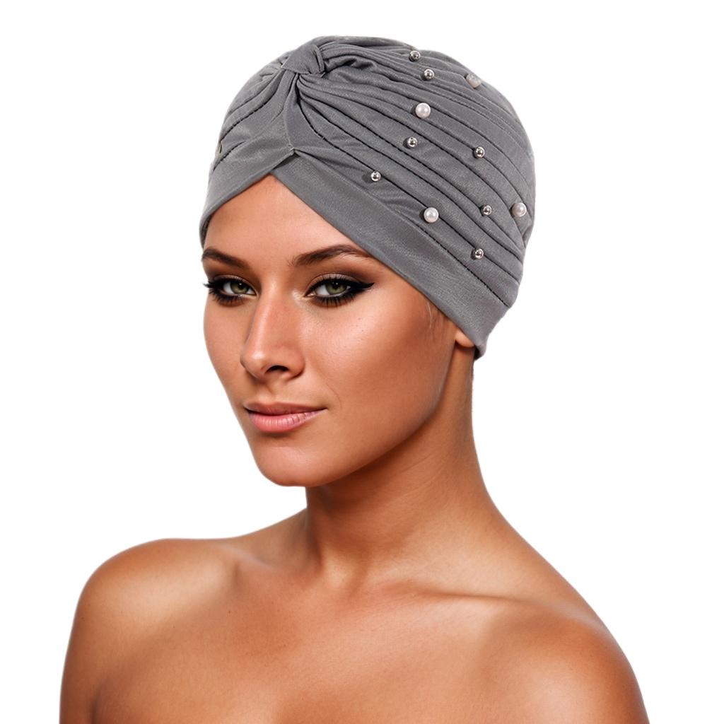 Ethnic Turban Hat Baotou Hat Moon Melon Hat Sleep Cap Chemo Hat Indian Hat