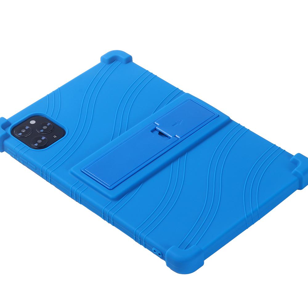 Pro pouzdro Doogee Tab G6 Nastavitelný stojánek Silikonový ochranný kryt na tablet