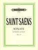 Wittner Saint-Saëns: Sonata In E-flat Major, Op. 167 (clarinet, Piano) Peters Publishing