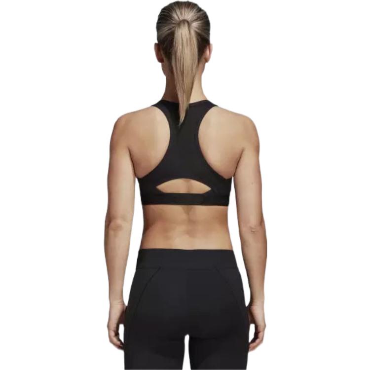 Adidas Ask Tec Bra Logo Print Sports Bra Women Underwear Black CY2253