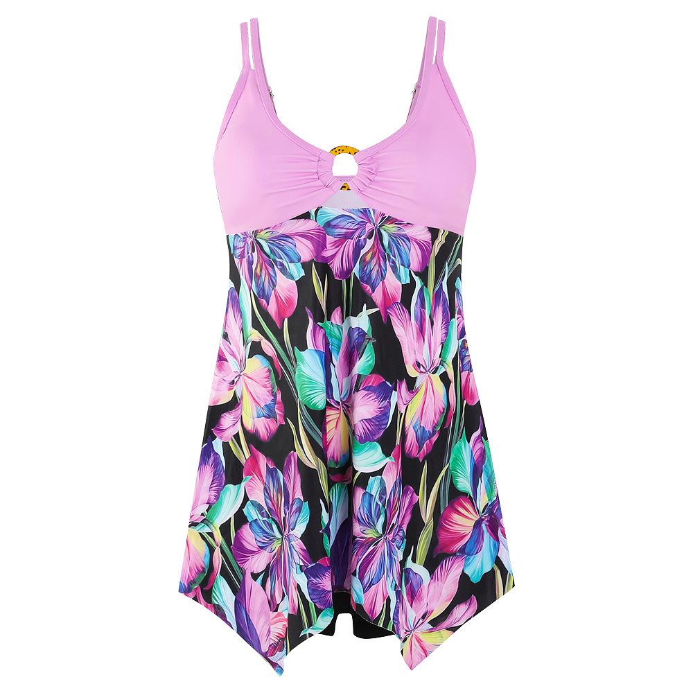 Kvinner Bikini Sexy Badedrakt med høy midje Strandbadetøy Sommerbadedrakt for kvinner