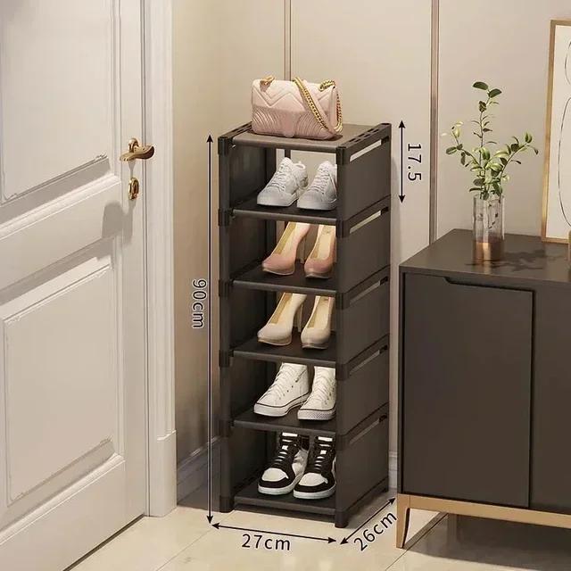 Shoe cabinet for home use, doorstep shoe storage, versatile and simple shoe rack, indoor storage artifact, modern and space savi
