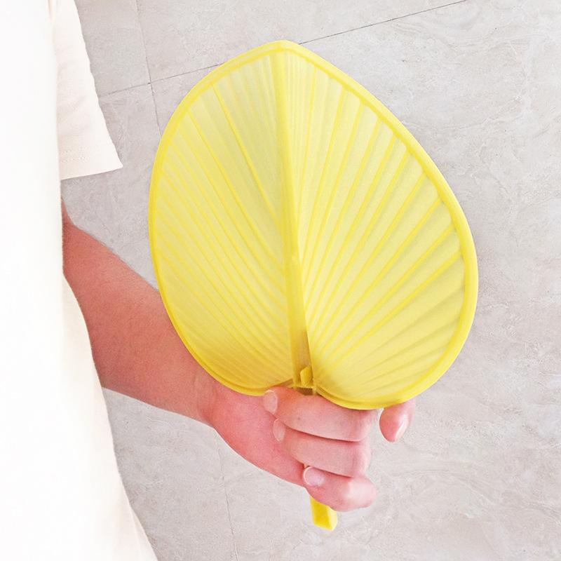 Pu Fächer Alter Cooler Fächer Sommer Handfächer Traditioneller Fächer Baby Mückenabwehr Plastik Imitation Bananenfächer