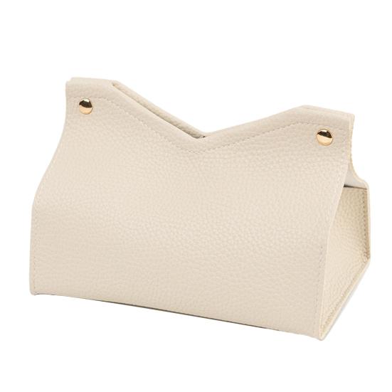 Tissue Box Easy Open Waterproof PVC Leather Design A