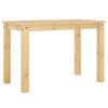 Dining Table PANAMA 112 x 60 x 75 cm Solid Pine Wood