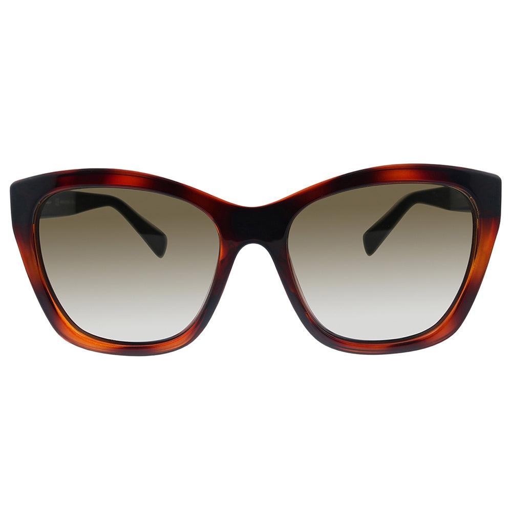Ferragamo Salvatore Ferragamo  Sf 957s 214 56mm Womens Cat Eye Sunglasses Tortoise