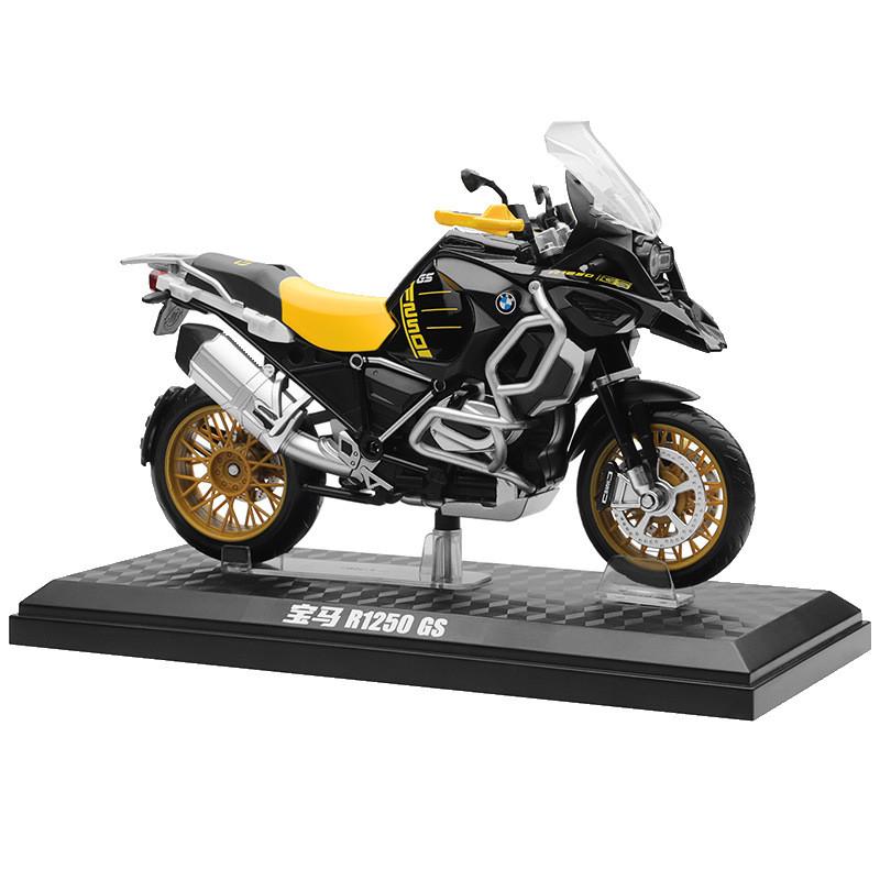 Simulation Motorcycle Alloy Model Toy With Sound And Functions Light