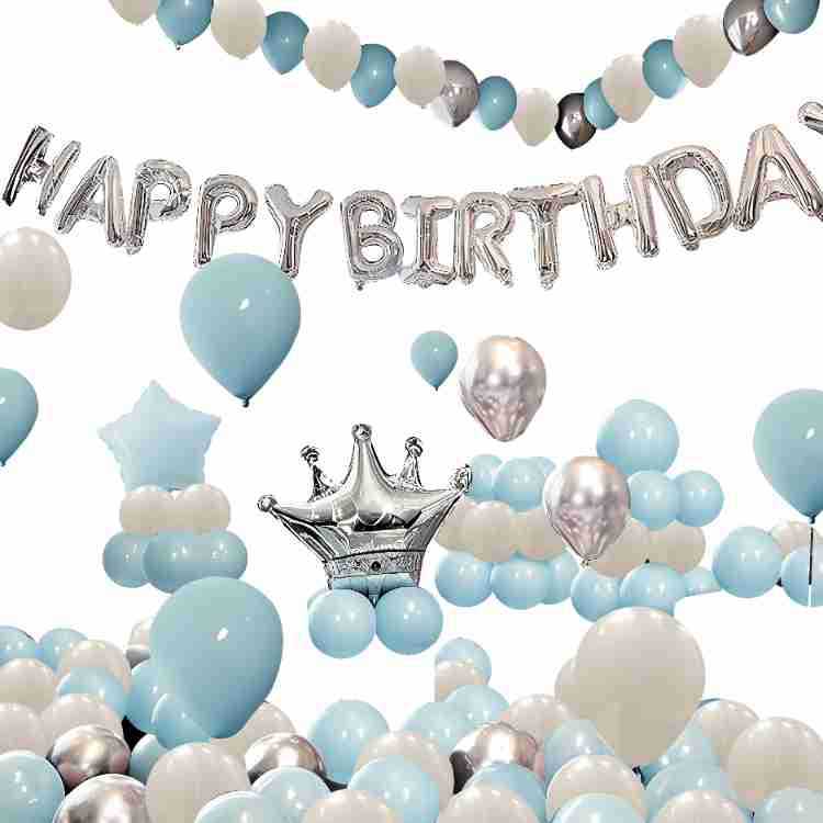 Happy Birthday Party Dress Up Balloon Scene Arrangement Background Wall 18 Year Old Premium Atmosphere Props Decorations