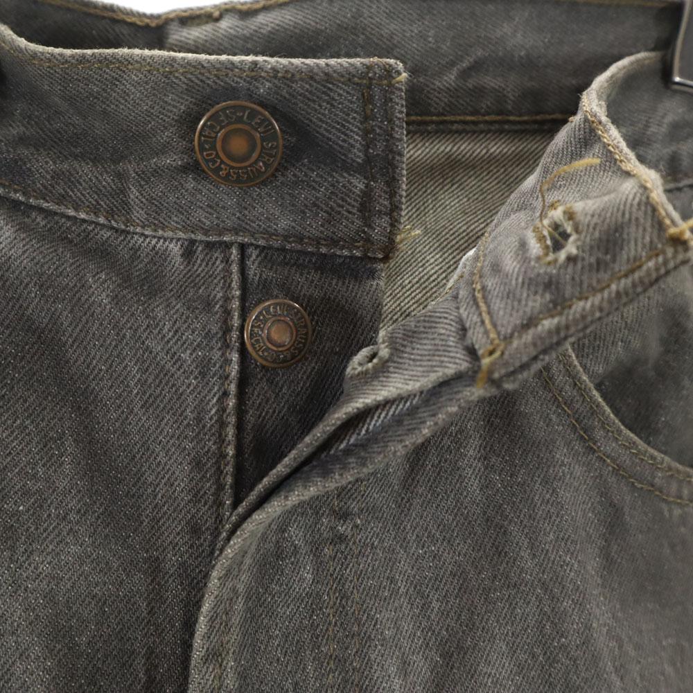 Levi's 93'S90s 501 USA made black denim Denim pants W32 Button fly jeans Men's Used