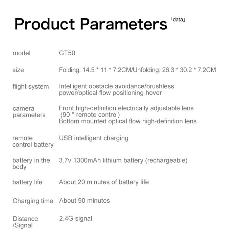 New Model GT50 PRO Drone Professional 8K HD Camera 5G Brushless Motor Aerial Photography Optical Flow with Screen RC Quadcopter