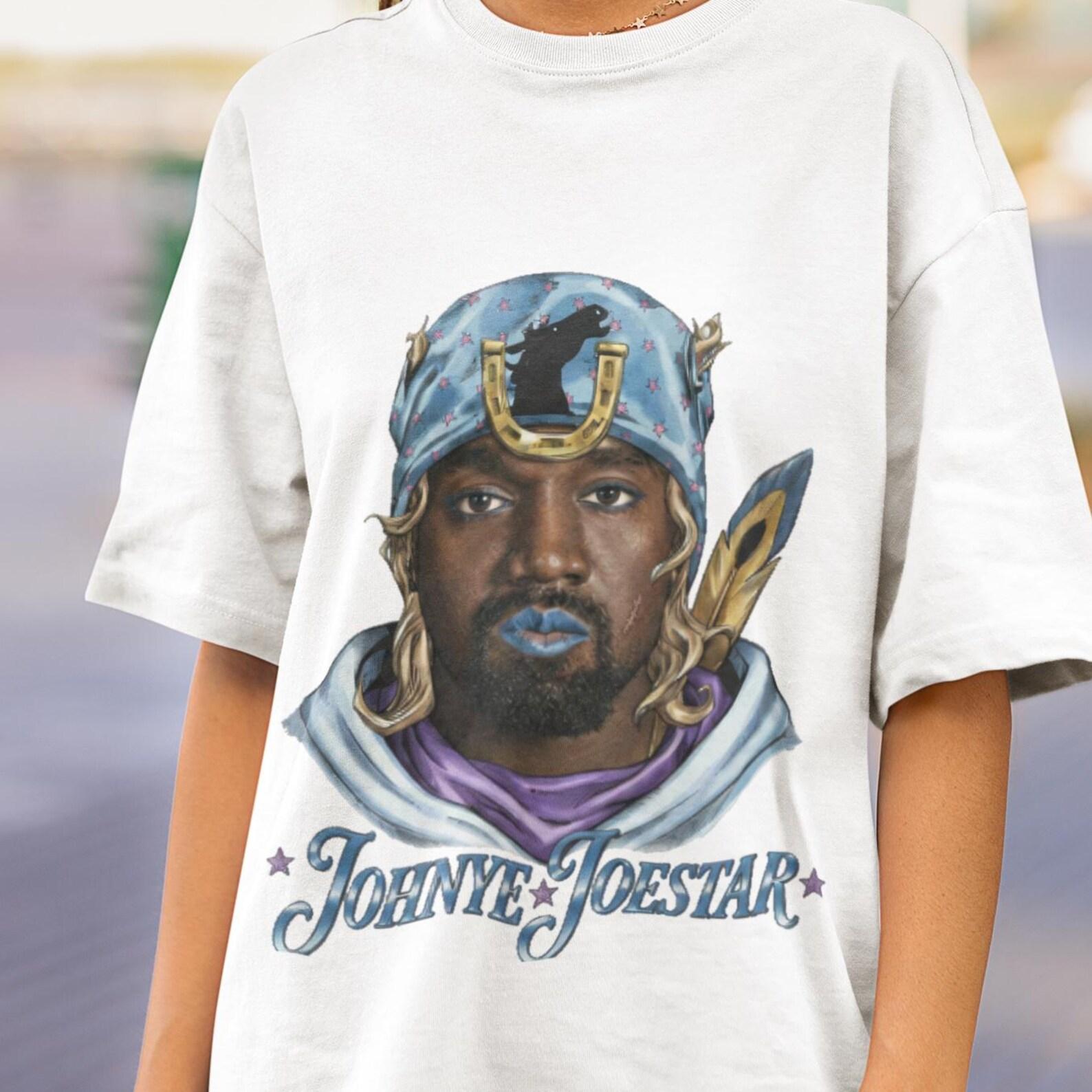 Anime Cowboy Shirt, Manga Jockey Portrait Tee, Bearded Cowboy Meme T-Shirt, Western Anime Mashup Shirt, Funny Gift for Him 4XL